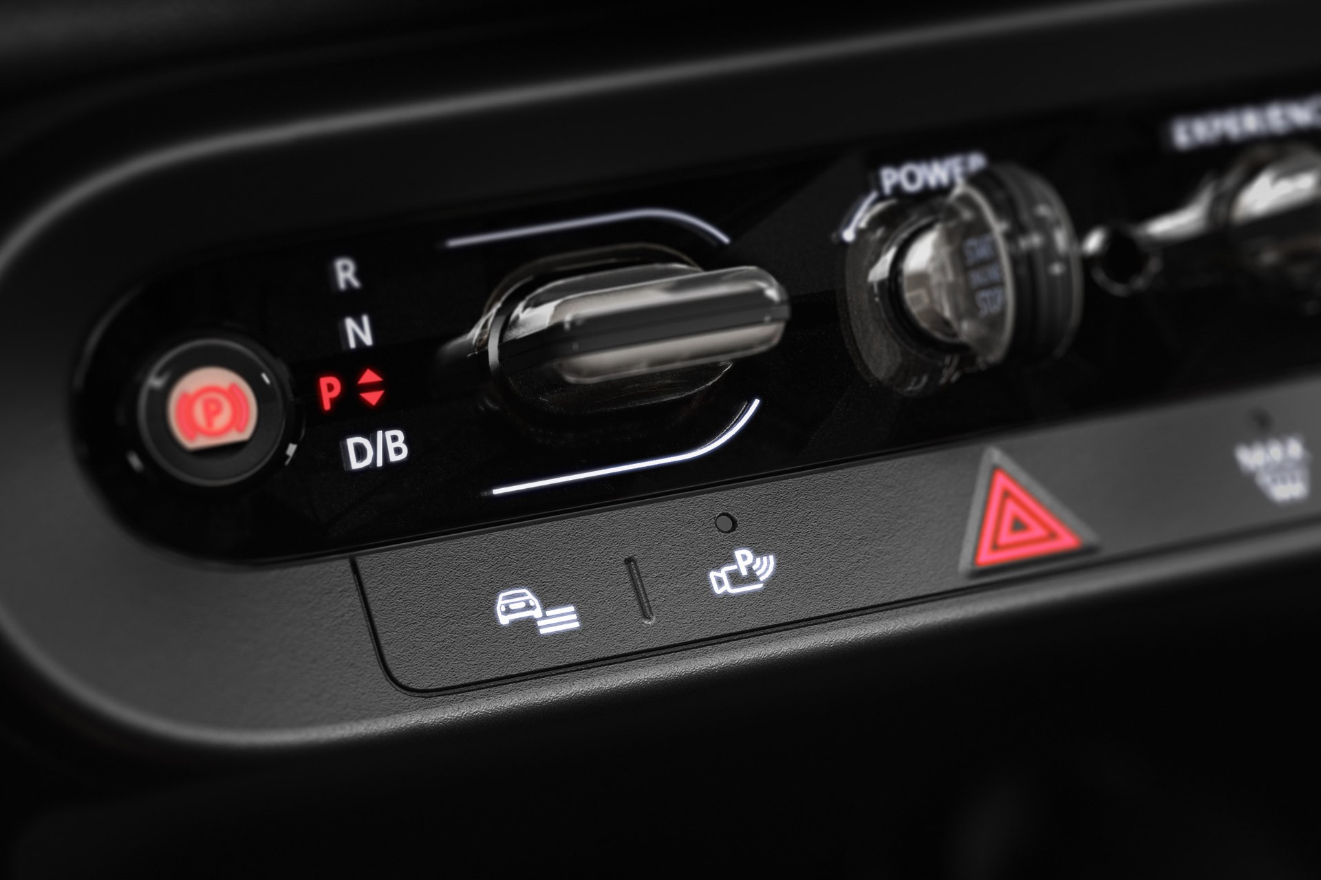 MINI all-electric - interior - toggle bar